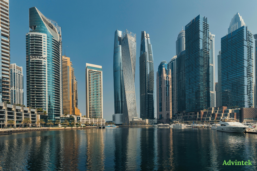 UAE E-Invoicing for Oracle: NetSuite, Oracle ERP Cloud, and JD Edwards Compared 2 Dubai business skyline representing UAE e-invoicing compliance for companies