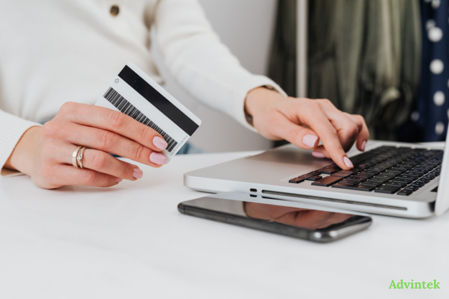UAE E-Invoicing ERP Readiness Checklist: 15 Questions to Ask Before the ASP Deadline 2 Business user making digital payment through laptop with bank card